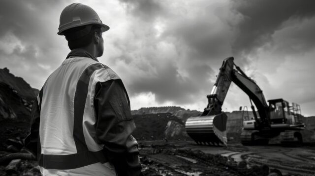 monochrome-scene-depicting-life-workers-construction-industry-site